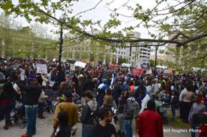 Protest For Freddie Gray (photo by Bill Hughes)